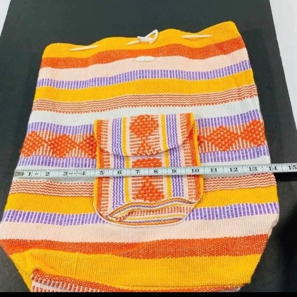 Ethnic style backpack bag - Picture 8 of 8